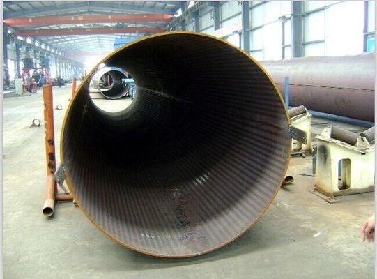 Spiralna długość rury stalowej LSAW dostosowana do projektu palowania
