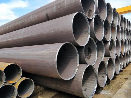 12 m długości LSAW Steel Pipe With 6mm-50mm WT And ASTM A671 Standard