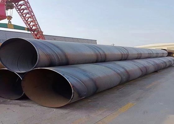 25.4mm Duża średnica SSAW Spiralnie spawana rura stalowa do konstrukcji