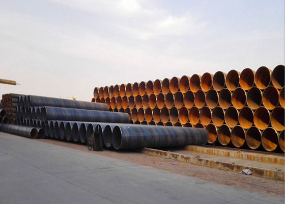 2540mm SSAW Steel Pipe with Plain Ends Non Secondary 25,4mm Ściana