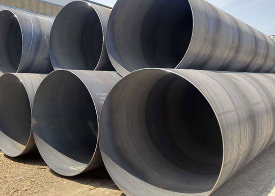 2540mm SSAW Steel Pipe with Plain Ends Non Secondary 25,4mm Ściana