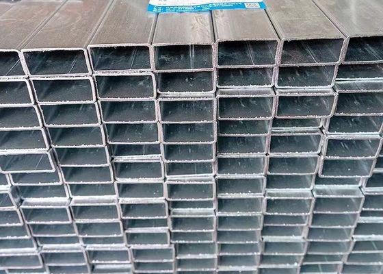 Certyfikowane powlekane galwanizowane sekcje stalowe Precision Hollow Tubes in Various Dimensions