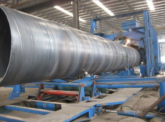 5mm-25.4mm Mill Test Certificate SSAW Steel Pipe For Heavy Machinery Equipment (Certyfikat badania młyńskiego)