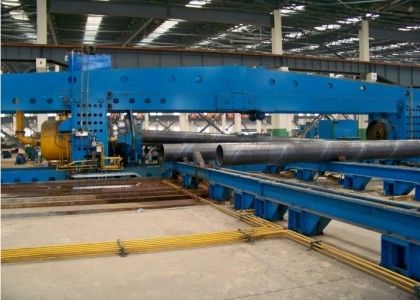 Czarnie pomalowane rury stalowe ze stali węglowej SSAW z ścianą 5 mm -25,4 mm