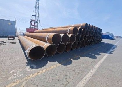 Q235 Q195 Wyrób A B 2235mm SSAW Rury stalowe z ścianą 5mm-25.4mm