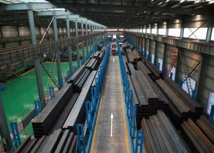 Komponenty strukturalne słoneczne Stalowe przejścia pustkie 2-12 m Długość dla materiałów budowlanych