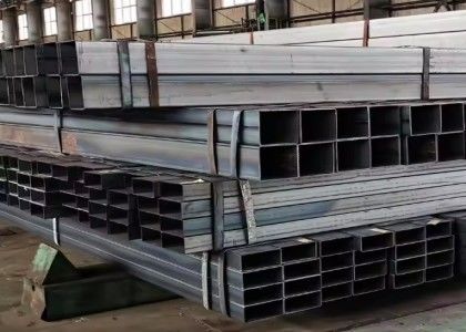 ASTM EN, BS, JIS Structure Pipe Steel Tubular Sections with Varnish Surface Finish