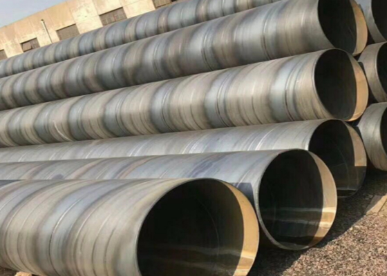 JIS Standard SSAW Steel Pipe 5mm-25.4mm Grubość ściany dla ropy naftowej i budownictwa