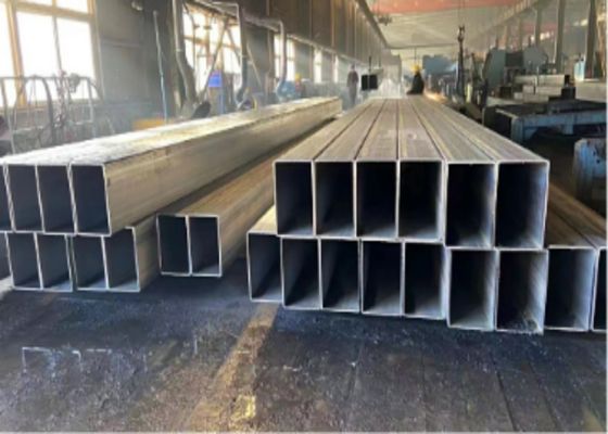 Profile stalowe S235JR o średnicy zewnętrznej 15-1000mm, czarne, prostokątne