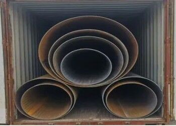 Rurociąg ze stali LSAW o grubości ściany 5 mm-50 mm i średnicy zewnętrznej 355,6 mm-2320 mm z powłoką 3PE