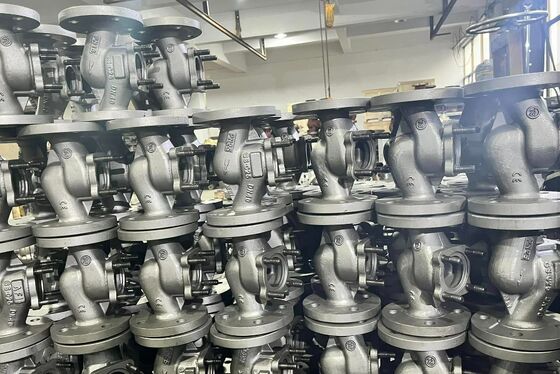 Stalowy zawór bramkowy z przyczepą z zaciskiem i ręcznym działaniem dla wielkości portów DN10-DN50 i klas ciśnienia 150-1500 lb